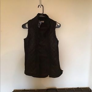 Black bubble vest